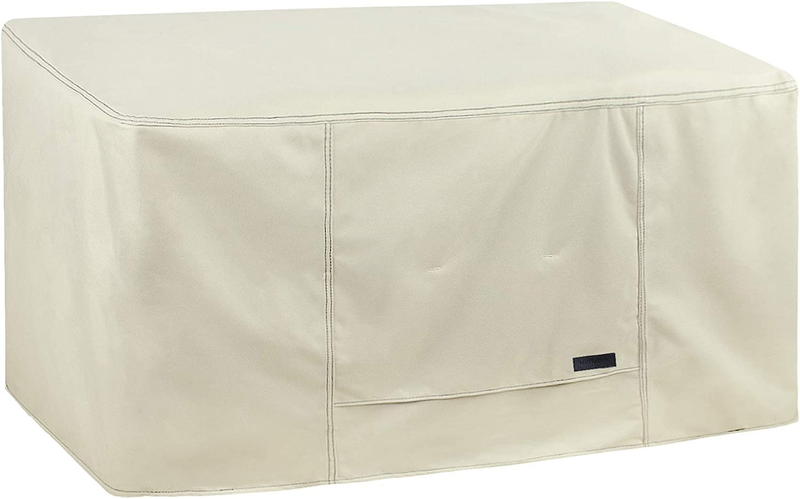 Fire Pit Table Cover Rectangle Waterproof Heavy Duty Patio Firepit Cover Rectang