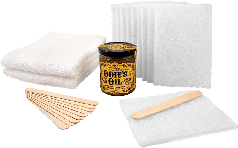Starter Kit With Odies Oil 9 Ounce Jar &bull; 10 Non-woven White Applicato