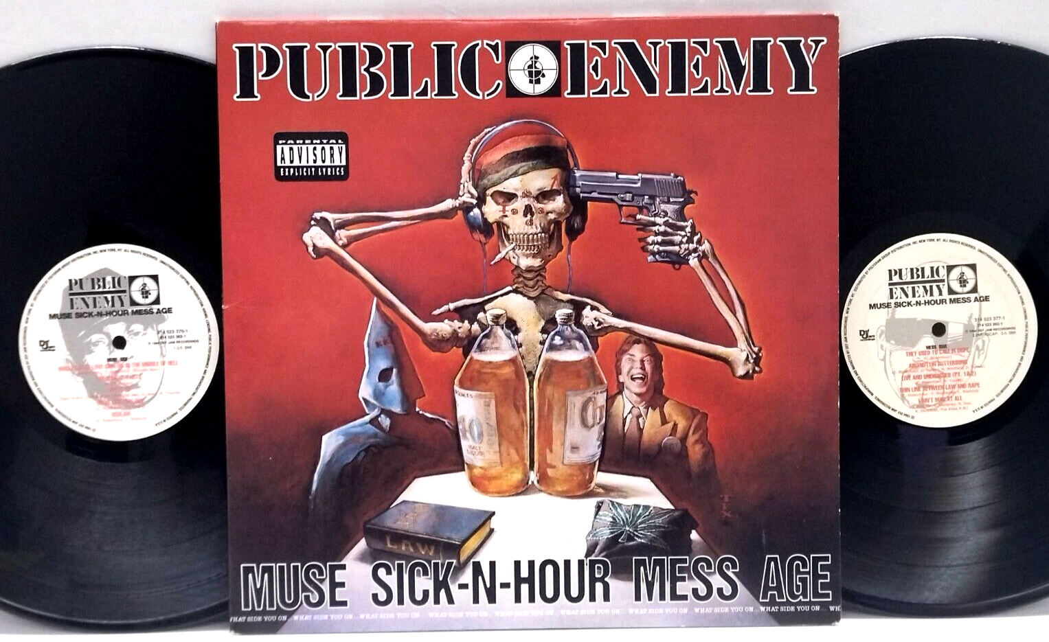 アート・デザイン・音楽 PUBLIC ENEMYMUSE SICK-N-HOUR MESS AGE LP Amazon.com: Muse Sick-N-Hour Mess Age: CDs & Vinyl