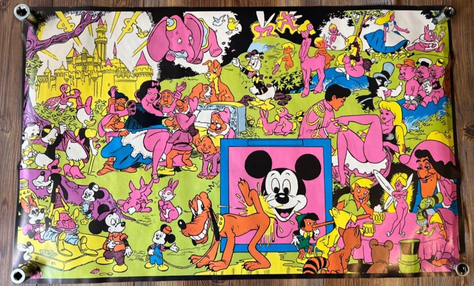 Wally Wood Disneyland Memorial Orgy Poster 1970's | eBay Wally Wood Disneyland Memorial Orgy Poster 1970's | eBay
