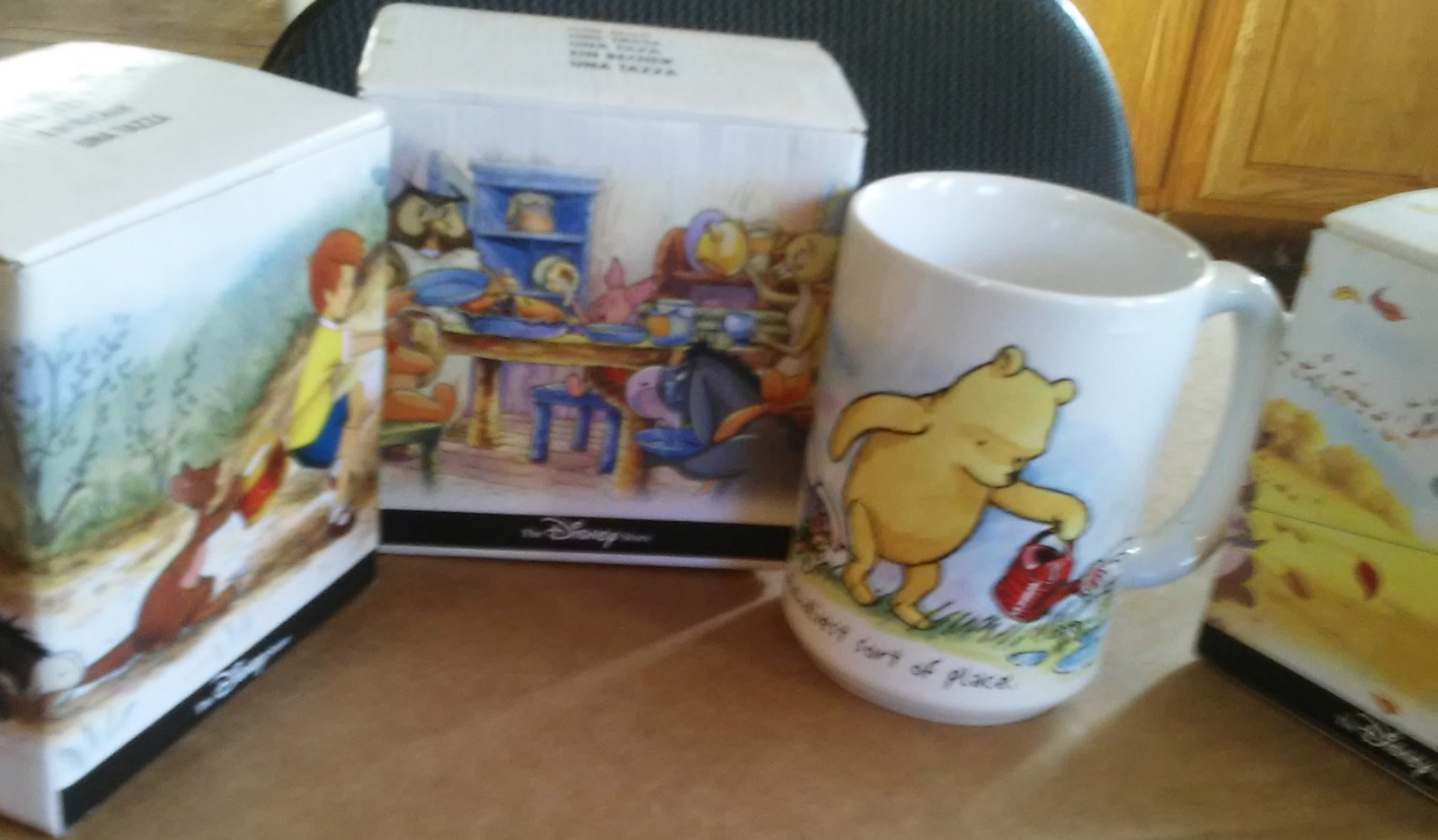 Winnie The Pooh Authentic Disney Store Cup Collection