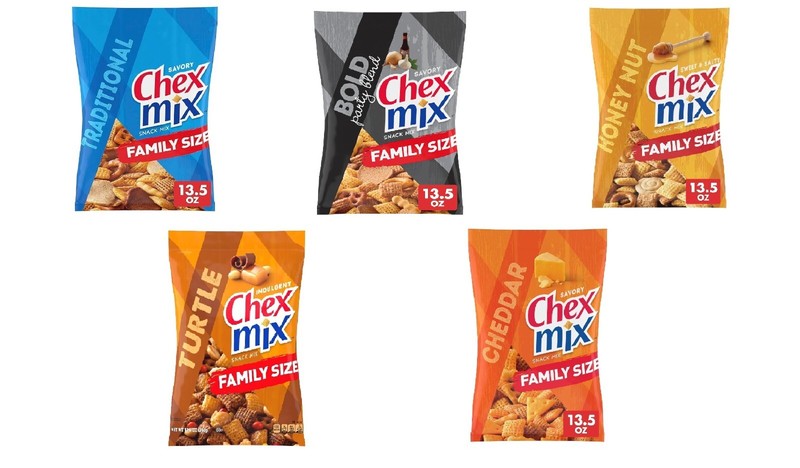 Chex Mix Snack Mix, Family Size, 13.5 oz ( Choose
