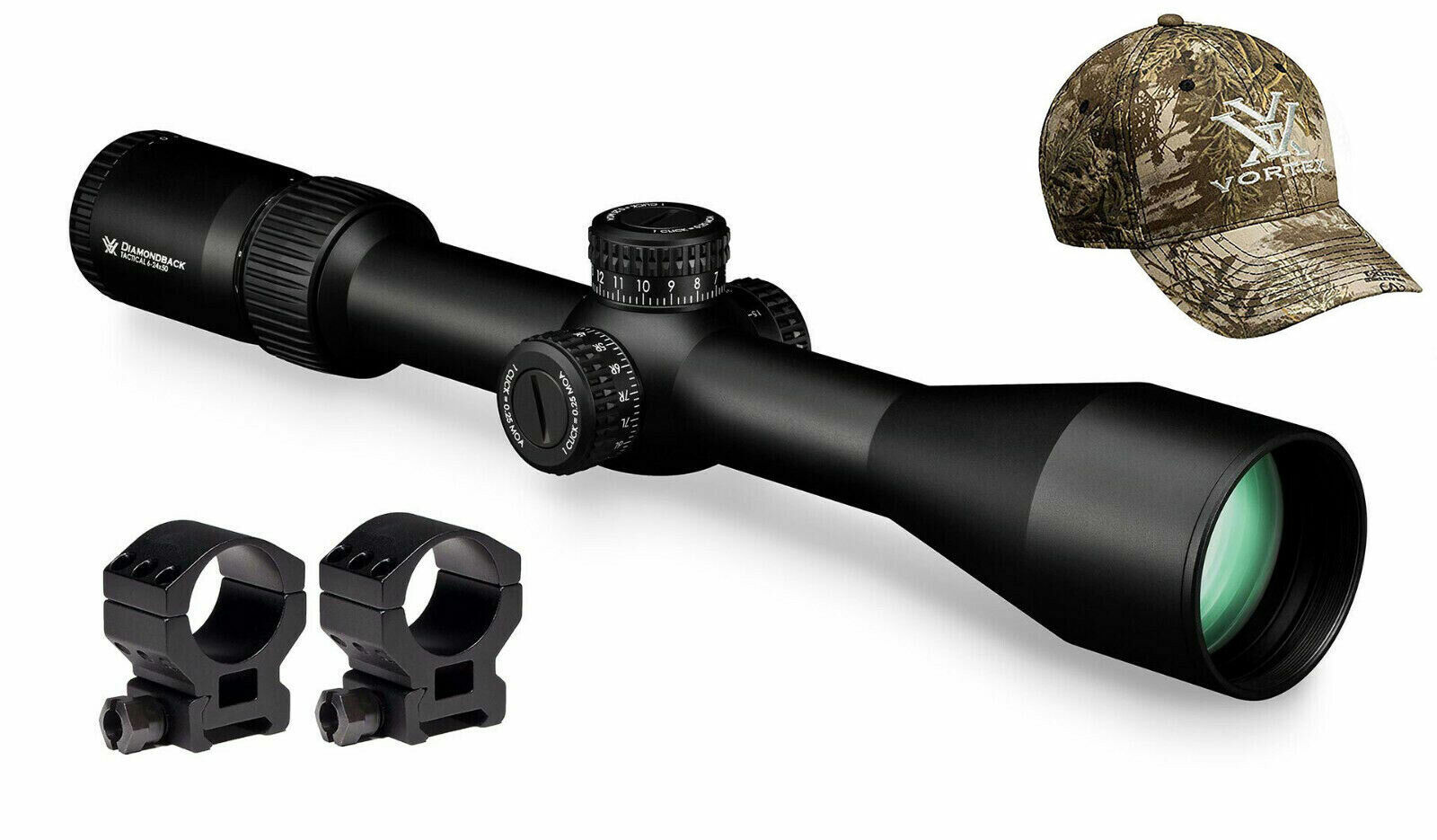 Vortex Optics 6-24x50 Diamondback Tactical FFP MRAD Vortex Optics 6-24x50 Diamondback Tactical FFP MRAD