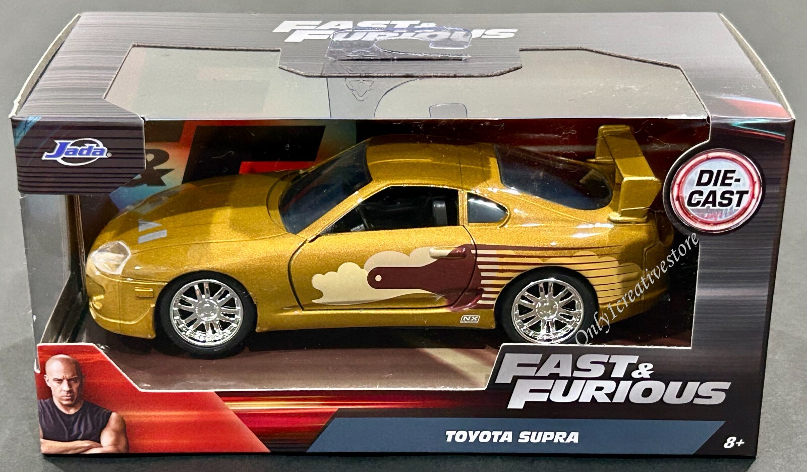 Jada Fast And Furious Slap Jack's Toyota Supra 1:32 Diecast Jada Fast And Furious Slap Jack's Toyota Supra 1:32 Diecast