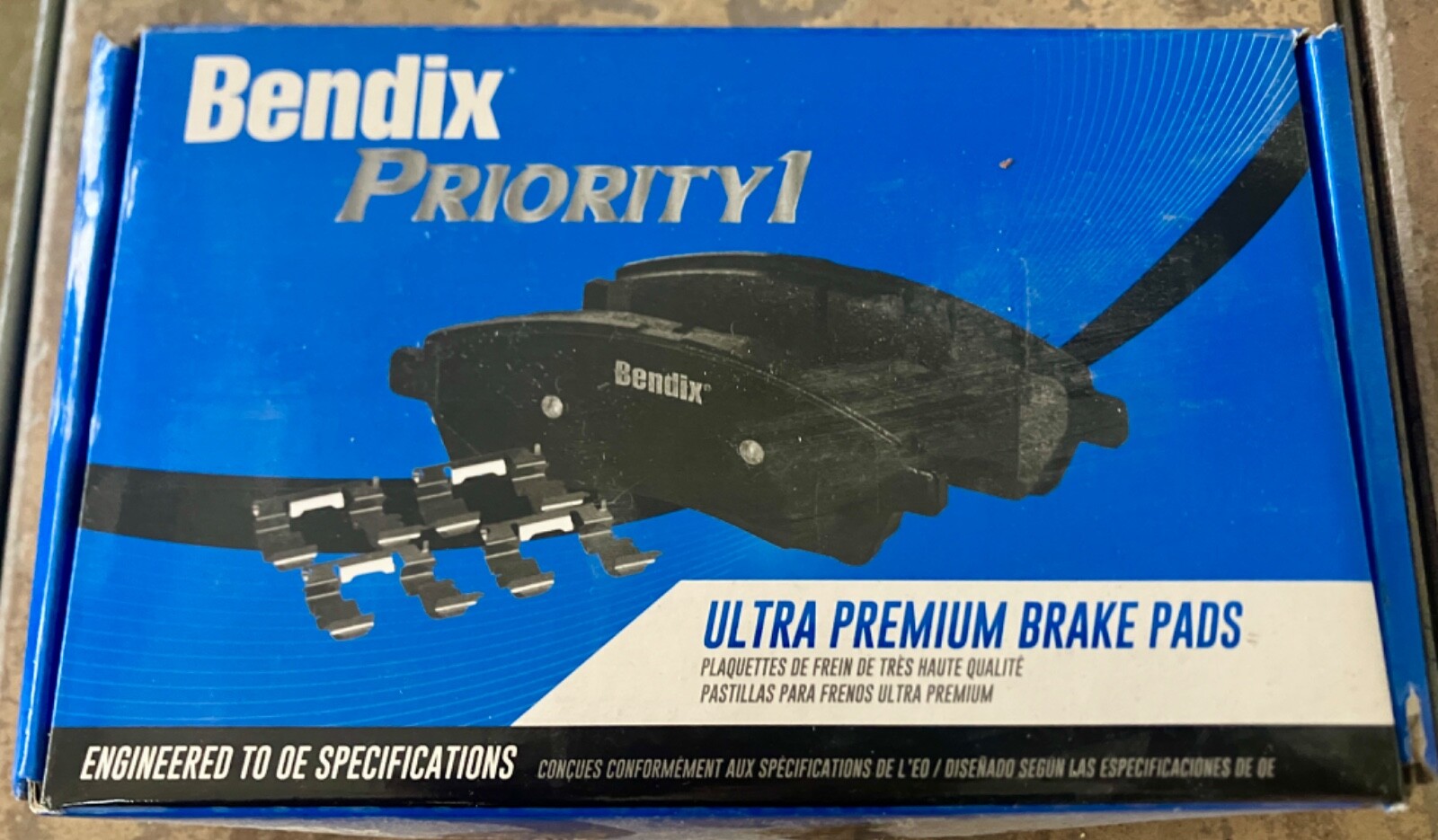 Bendix Disc Pad Set wth Hardware BXC-9132-FG 883 / 168D1N23
