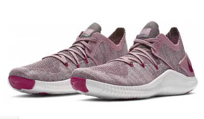 Nike WMNS Free TR Flyknit 3 Training sneaker Size 9 Plum Dust Pink 942887 501