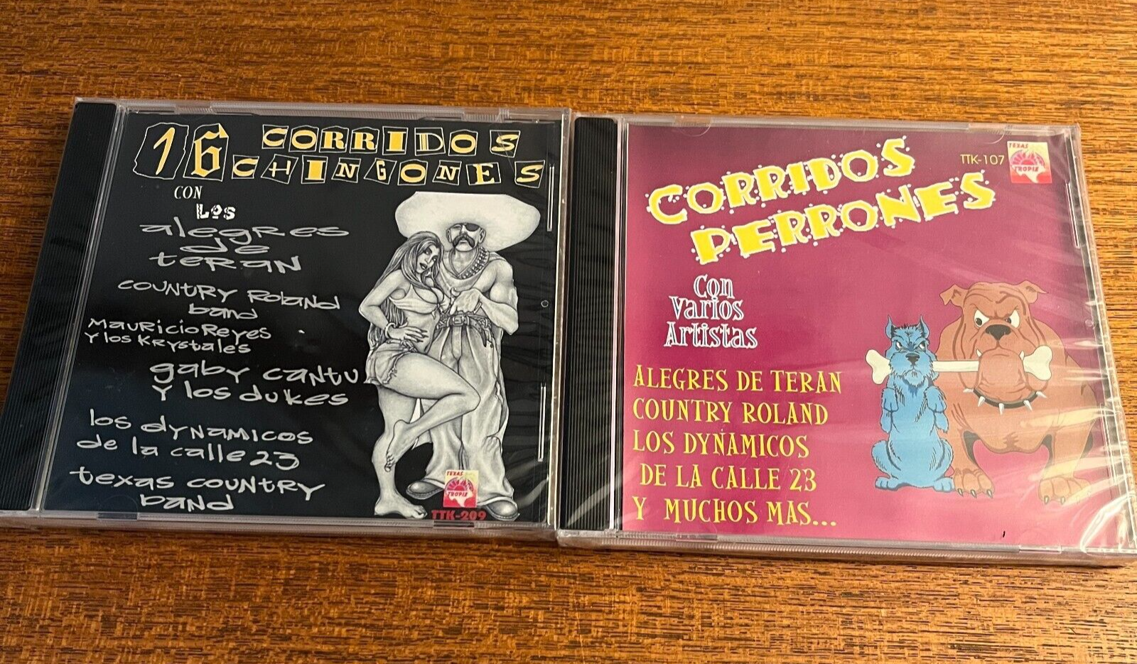 Varios Artistas CDs Corridos Perrones / Chingones Various Artist