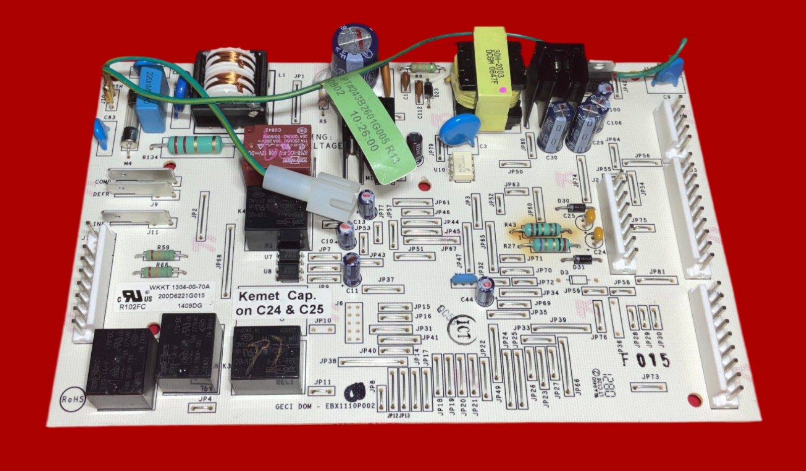 【中古】 コロッケ！　22/ＤＶＤ/PCBE-51334 GE Refrigerator Control Board - Part # WR55X10715