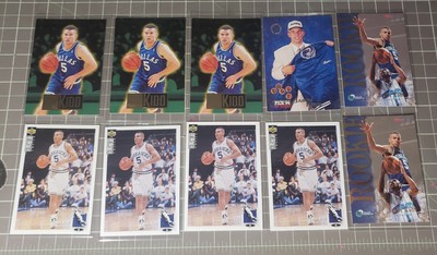 ROOKIE's Jason KIDD Mavericks #5 1994-95 Upper Deck SkyBox TSC 10 CRISP Cards