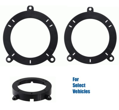 2x 6'' 6.5'' Car Stereo Speaker Install Mount Plate Adapters for some Mercedes