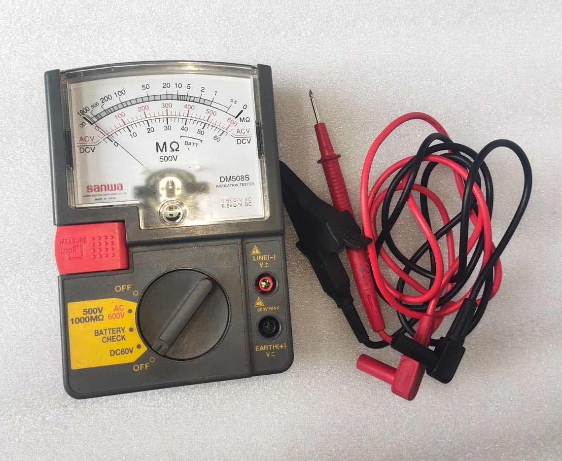 Sanwa DM508S Insulation Testers Single Test Made In Japan | eBay