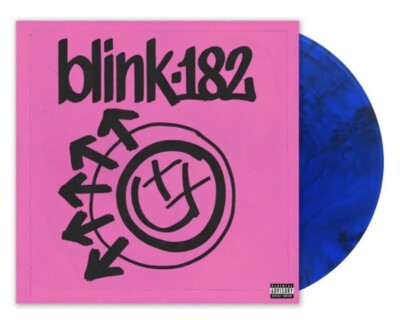 ONE MORE TIME... LP - Exclusive Blue & Black Swirl Vinyl Blink 182 Limited Ed