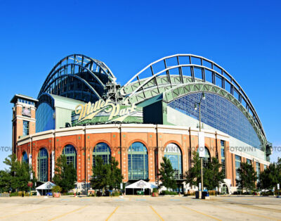Miller Park MILWAUKEE BREWERS Photo Picture BASEBALL STADIUM 8x10 11x14 or 16x20