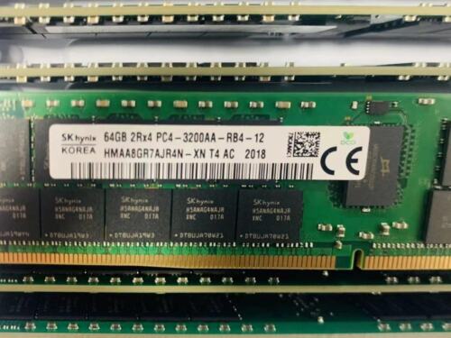 64GB SK hynix 2Rx4 PC4-3200AA-RB4-12 HMAA8GR7AJR4N-XN DDR4 64GB SK hynix 2Rx4 PC4-3200AA-RB4-12 HMAA8GR7AJR4N-XN DDR4