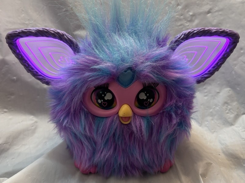 Hasbro Furby Purple Interactive Pet Toy Electronic 2023 Tested Works