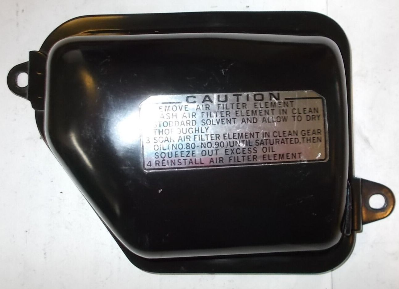 1976-82 Honda CB125S COVER, AIR CLEANER OEM#17220-383-670