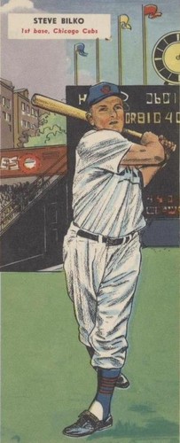 1955 Topps Double Headers - Bob Milliken Steve Bilko #117-118