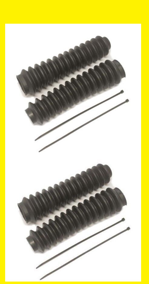 Shock Poly-vinyl Boots Covers Black Fits Most Shock Absorbers