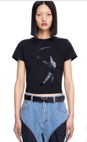 【関税込み】Mugler ホワイト Star オーバーサイズ Tシャツ Mugler スター Tシャツ | ホワイト | FARFETCH JP