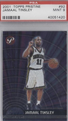 2001-02 Topps Pristine - Jamaal Tinsley #92