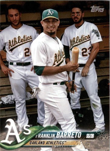 2018 Topps Mini - Franklin Barreto #624