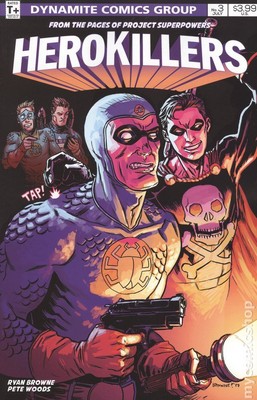 Project Superpowers Hero Killers #3B FN 2017 Stock Image