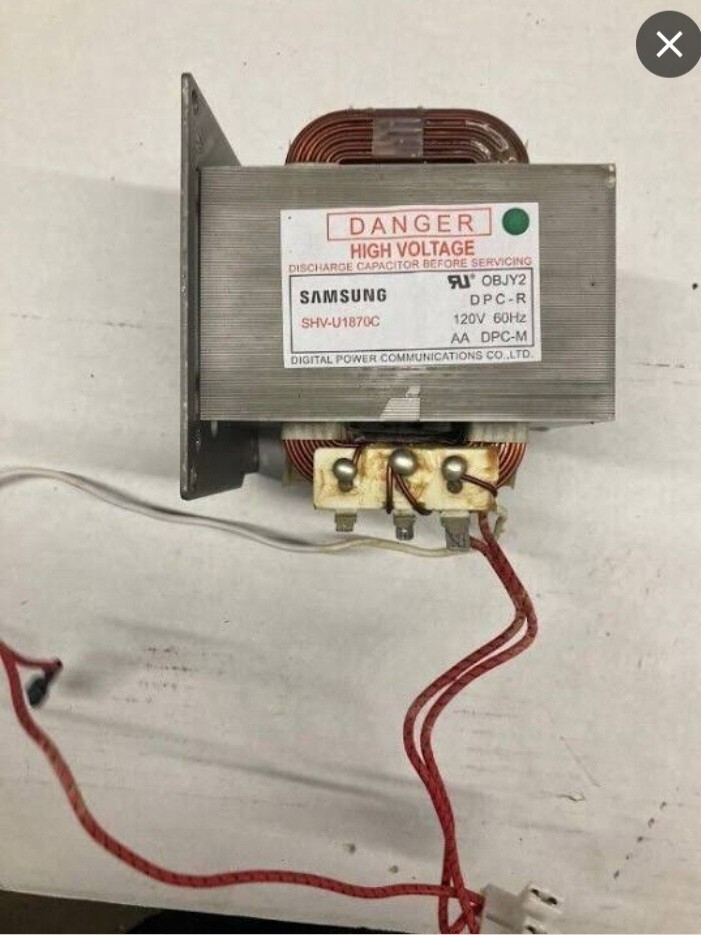 DE26-00126A (SAMSUNG) Microwave Transformer Oem New In Box