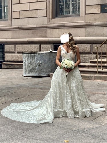 Lazaro top bridal 3662
