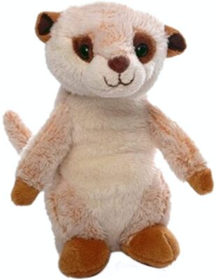 Inware 5680 - Kuscheltier Erdmännchen, 16 cm, Schmusetier