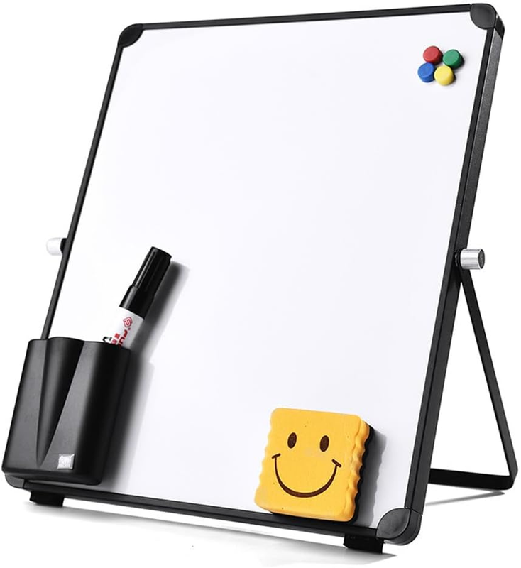 Portable Desktop White Board, Bracket Style White Board, Single Sided Whiteboard
