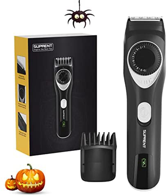 SUPRENT® Adjustable Beard Trimmer, All-In-One Beard Trimmer for Men with Li-Ion