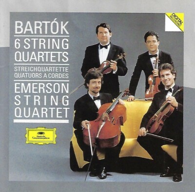 Bartok: 6 String Quartets by Emerson String Quartet (CD, 2007, 2-Discs)