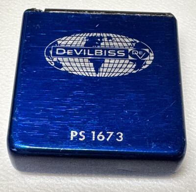 Vintage DeVilbiss Auto Spray Painting Supplies Automotive Refinish Tape Measure