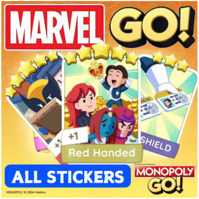 INSTANT DELIVERY!  MONOPOLY_GO STICKER / CARD  ALL STAR   FULL SET AVAILABLE