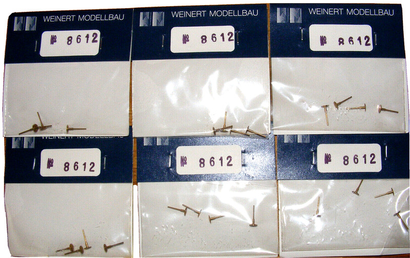 Weinert Modelleisenbahn 8612 Pufferteller Ho 1:87 Metall Ersatzteil ZurÃ¼Stteil