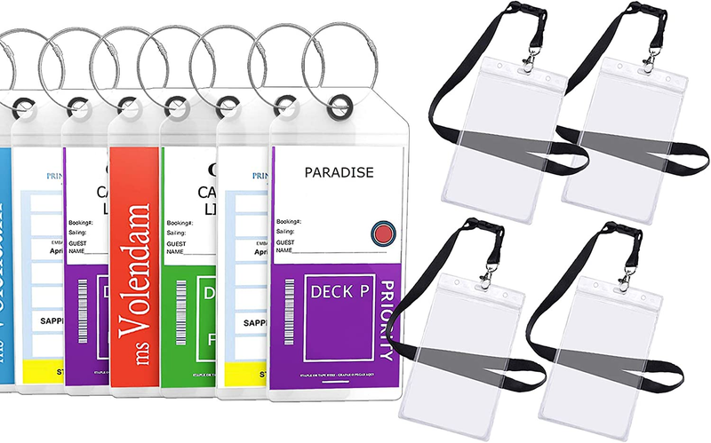 Etag Holders Zip Seal & Steel Loops Thick Pvc