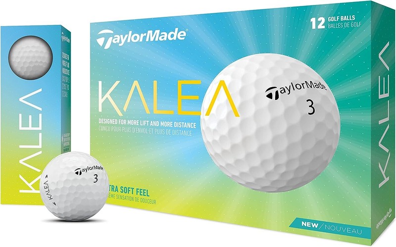 12 New practice golf balls Taylor Made 2022 Kalea Dozen Great Response