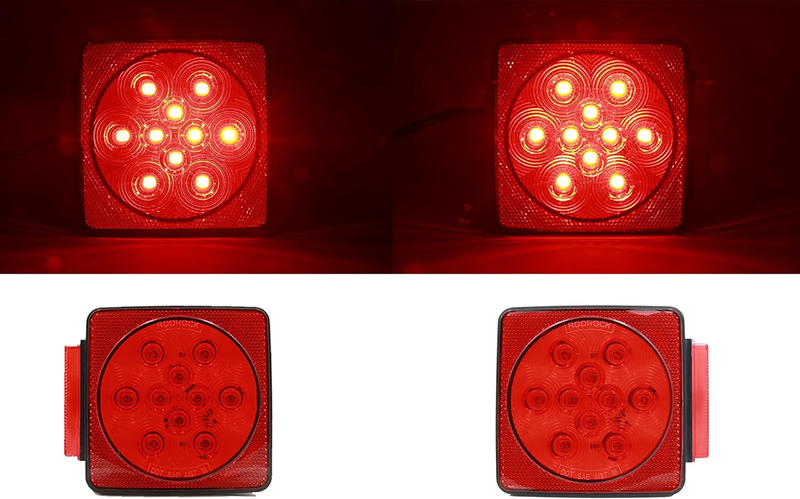 PTL0101 Deluxe 12V LED Submersible Trailer Light Kit