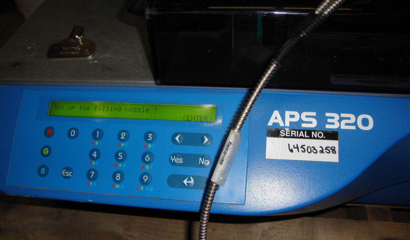 AES CHEMUNEX APS 320 Automated Petri Automated Dish Pourer Stacker