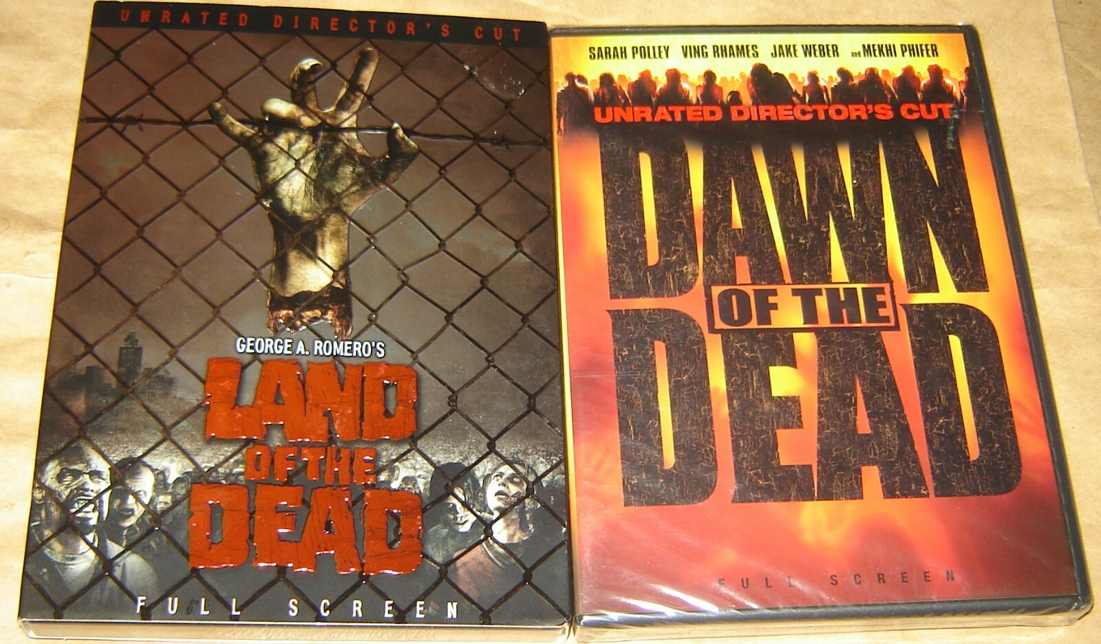 Dawn of the Dead (DVD, Unrated Directors Cut Full Frame) +