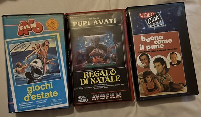 VHS Regalo Di Natale , Giochi D’estate, Buona Come Il Pane