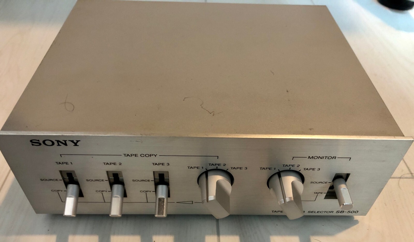 SONY SB-500 ソニー テープデッキセレクター ビンテージ SONY SB-500 ソニー テープデッキセレクター ビンテージ