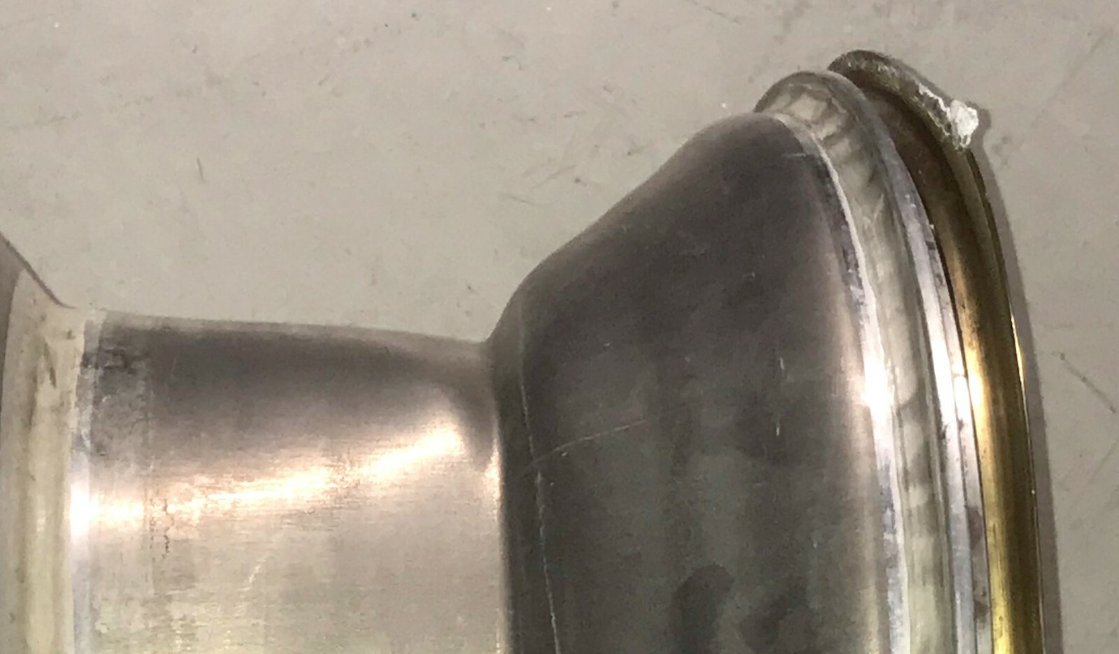 Warren Johnson's Racing Wheel - from his only accident