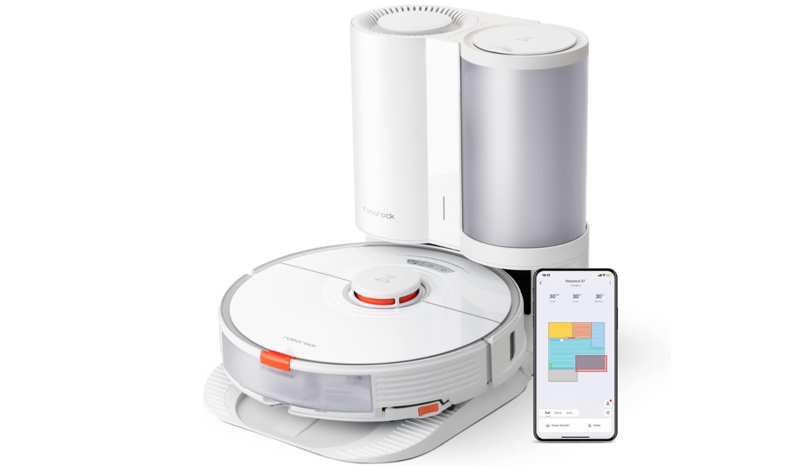 roborock S7ホワイト Amazon.com - roborock S7 Max Ultra Robot Vacuum and Mop