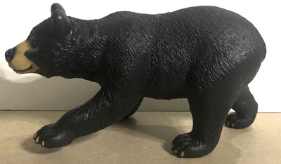 Learning Resources Plastic Black Bear Figure Educational Toy EUC