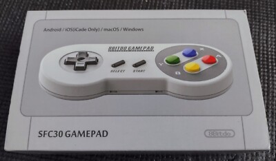 8bitdo SNES30/SFC30 30th Anniversary Bluetooth Gamepad with Charging Cable