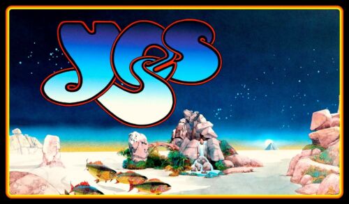 6" YES Topographic Oceans vinyl sticker. Classic Rock band decal 4 guitar laptop