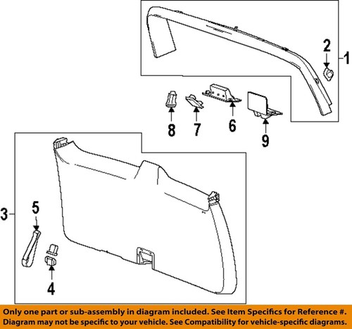 gm-oem-liftgate-tailgate-hatchlatch-cover-23183555