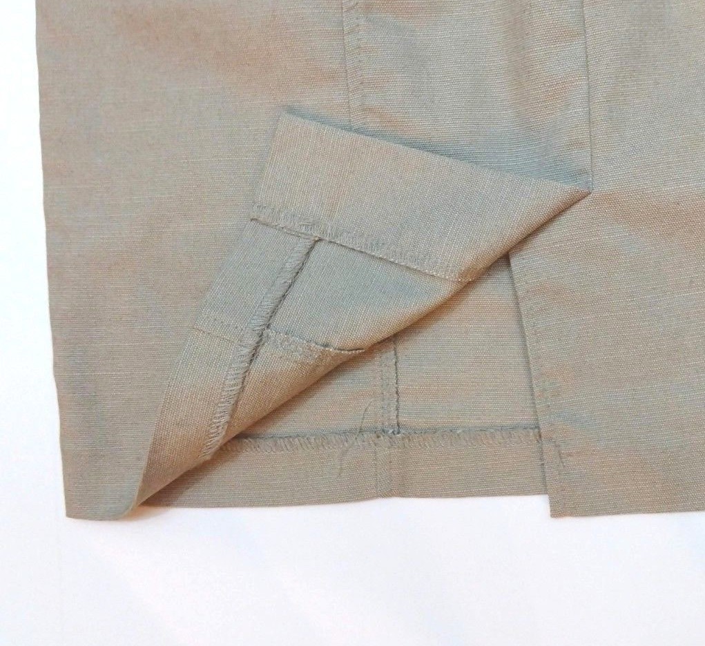 Maurices Womens Size 0 Straight Line Skirt Zip Back Khaki Slight Stretch fit