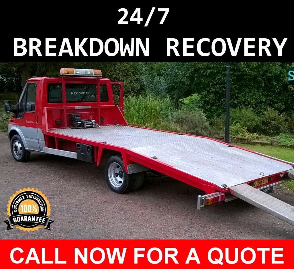 24/7 CAR BIKE BREAKDOWN RECOVERY TRANSPORT TOW TRUCK ...